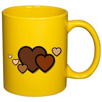 Melanin Diversity Hearts 11oz C Handle Ceramic Mug