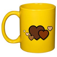 Melanin Diversity Hearts 11oz C Handle Ceramic Mug