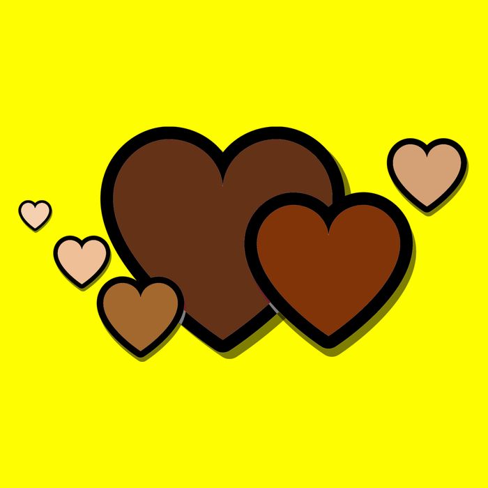 Melanin Diversity Hearts 11oz C Handle Ceramic Mug