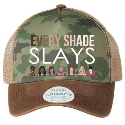 Melanin Every Shade Slays Legacy Tie Dye Trucker Hat
