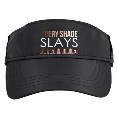 Melanin Every Shade Slays Adult Drive Performance Visor