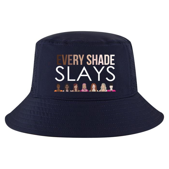 Melanin Every Shade Slays Cool Comfort Performance Bucket Hat