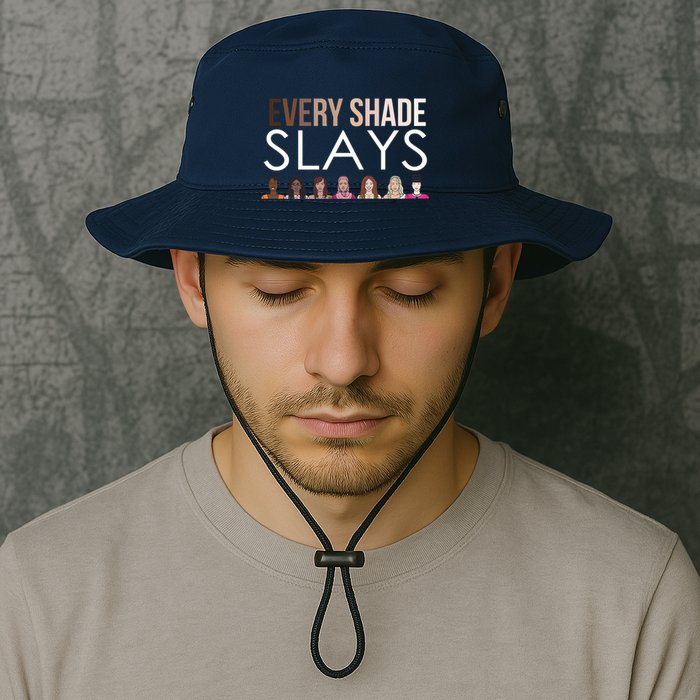 Melanin Every Shade Slays Bucket Hat