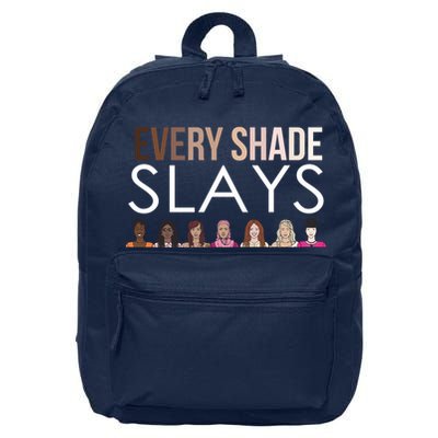 Melanin Every Shade Slays 16 in Basic Backpack