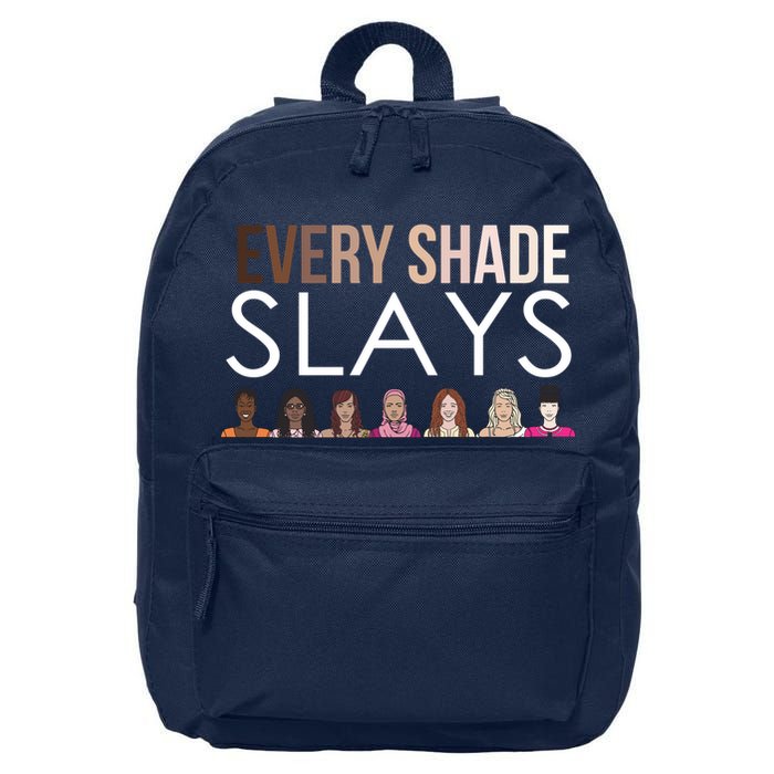 Melanin Every Shade Slays 16 in Basic Backpack