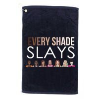 Melanin Every Shade Slays Golf Towel