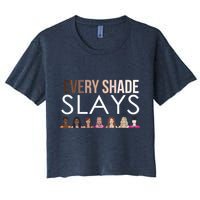 Melanin Every Shade Slays Crop Top