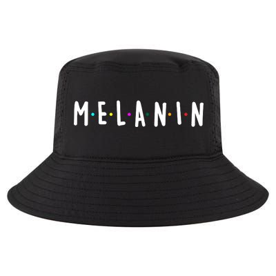 Melanin Logo Cool Comfort Performance Bucket Hat