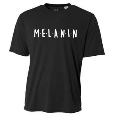 Melanin Logo Cooling Performance Crew T-Shirt