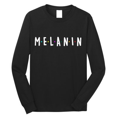 Melanin Logo Long Sleeve Shirt