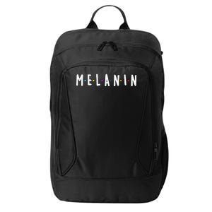 Melanin Logo City Backpack