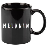 Melanin Logo 11oz C Handle Ceramic Mug