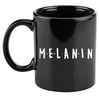 Melanin Logo 11oz C Handle Ceramic Mug