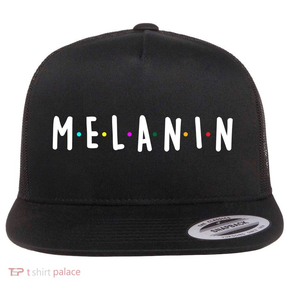 Melanin Logo Flatbill Hat