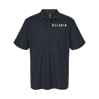 Melanin Logo Softstyle Adult Sport Polo