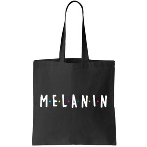 Melanin Logo Tote Bag