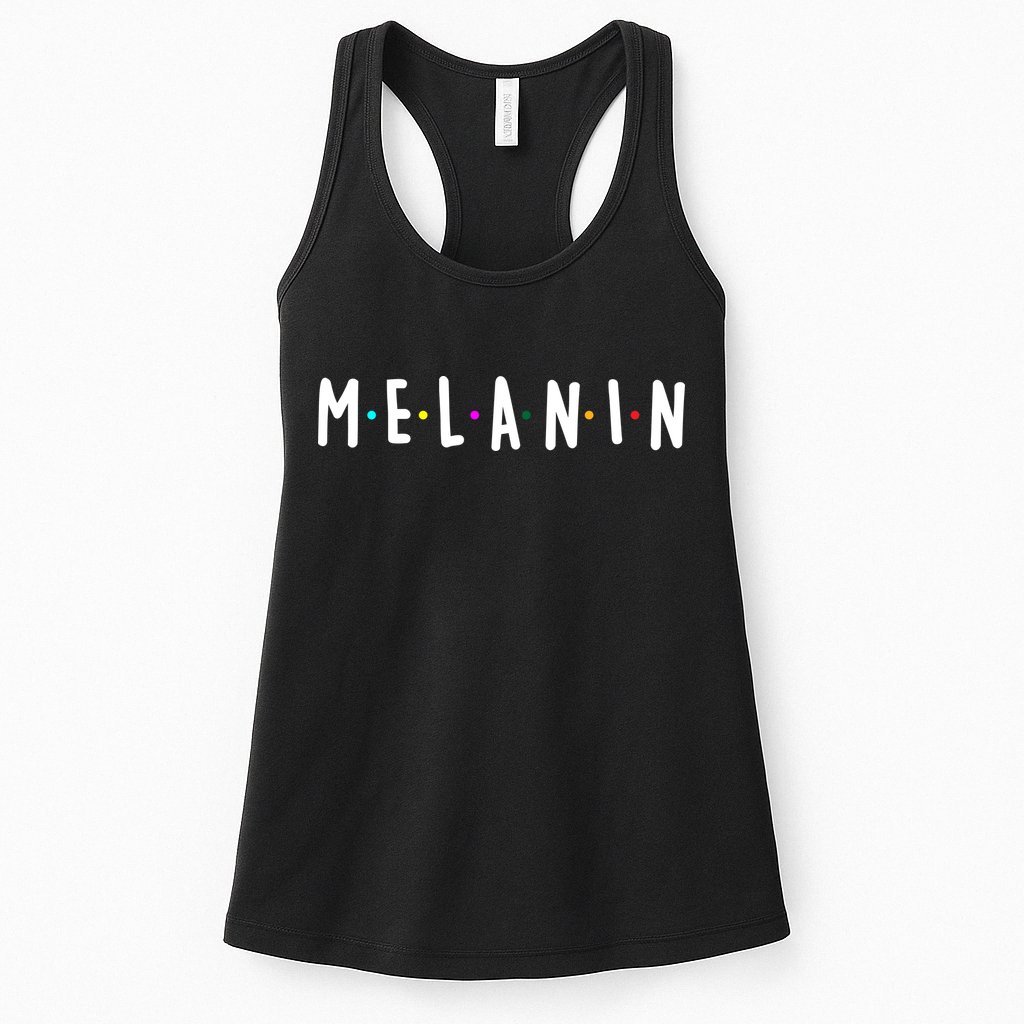 Melanin Logo Womens Tank Top