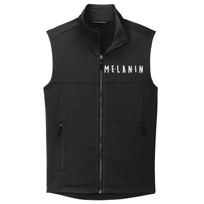 Melanin Logo Collective Smooth Fleece Vest