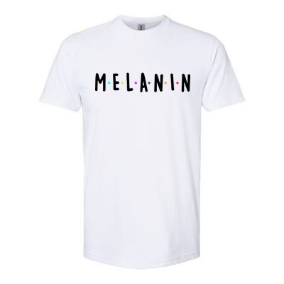 Melanin Logo Softstyle® CVC T-Shirt