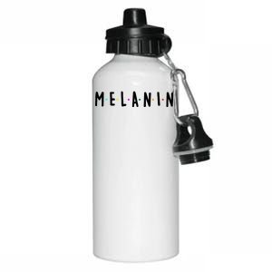 Melanin Logo Aluminum Water Bottle