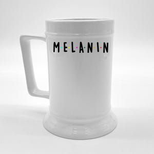 Melanin Logo Beer Stein