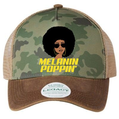 Melanin Poppin Proud African Pride Legacy Tie Dye Trucker Hat