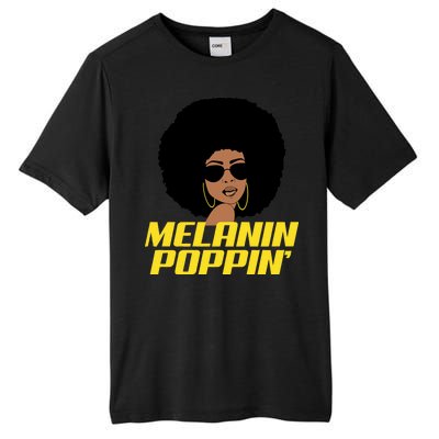 Melanin Poppin Proud African Pride Tall Fusion ChromaSoft Performance T-Shirt