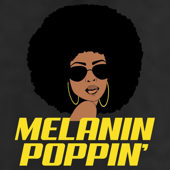 Melanin Poppin Proud African Pride Beanie