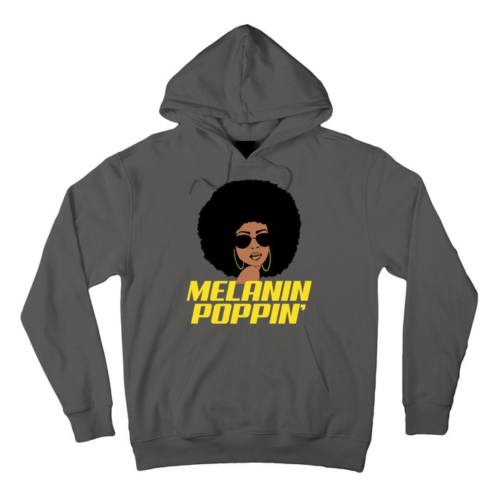 Melanin Poppin Proud African Pride Hoodie