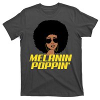 Melanin Poppin Proud African Pride T-Shirt