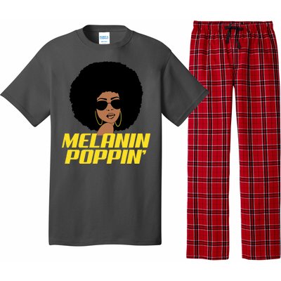 Melanin Poppin Proud African Pride Pajama Set