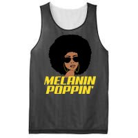 Melanin Poppin Proud African Pride Mesh Reversible Basketball Jersey Tank