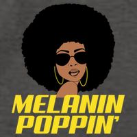 Melanin Poppin Proud African Pride Vector Backpack