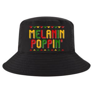 Melanin Poppin' Traditional Colors Cool Comfort Performance Bucket Hat