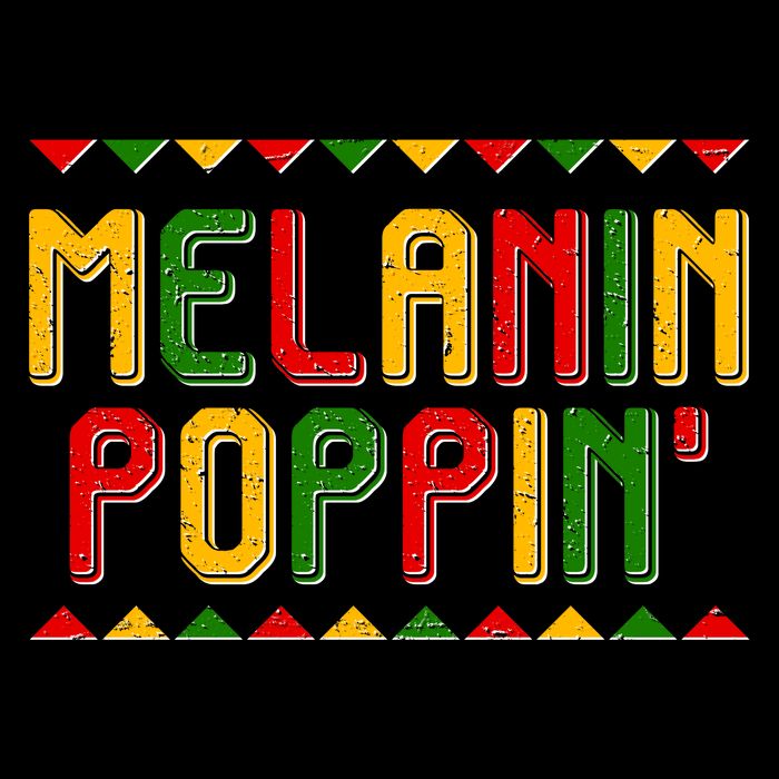 Melanin Poppin' Traditional Colors Long Sleeve Shirt