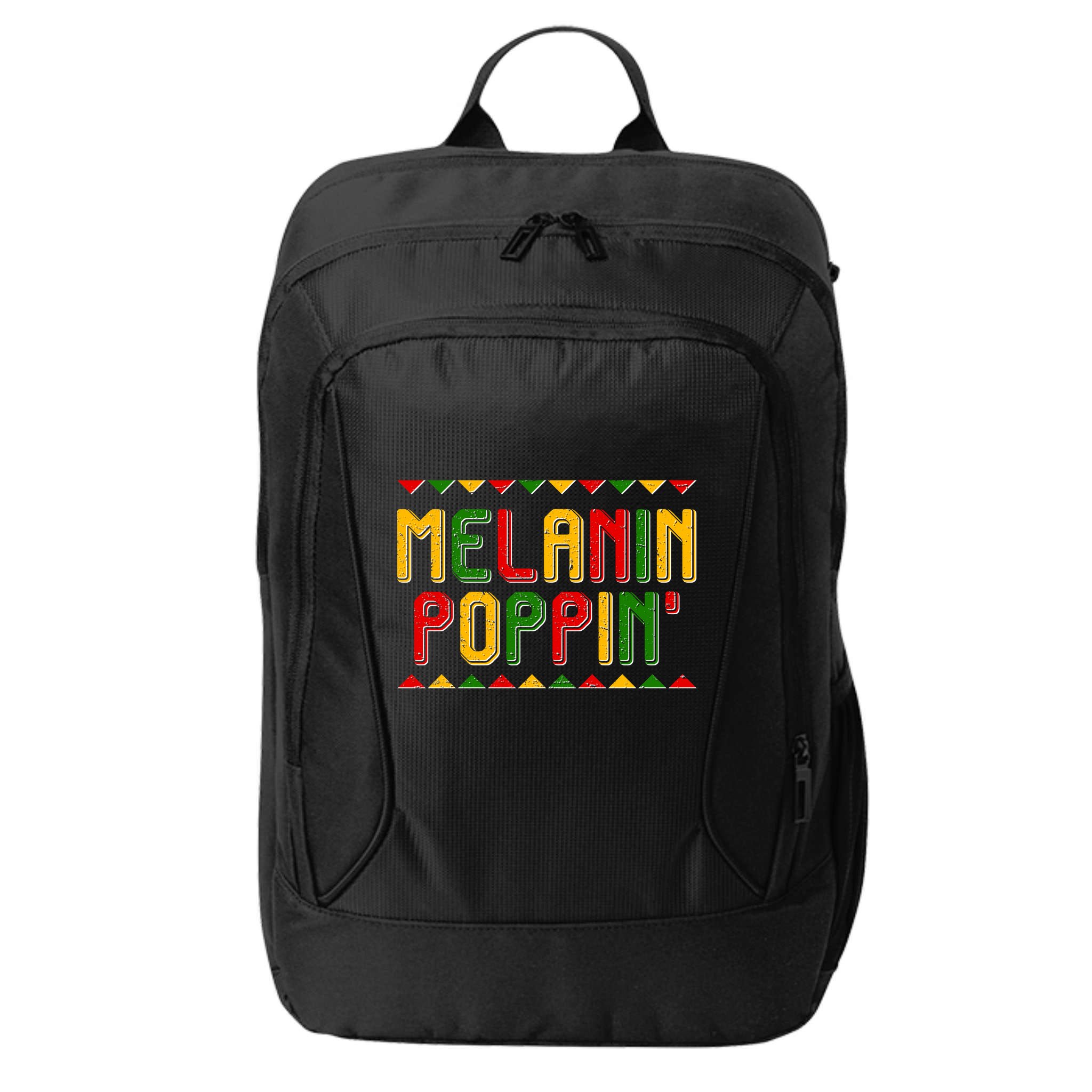 Melanin Poppin' Traditional Colors City Backpack