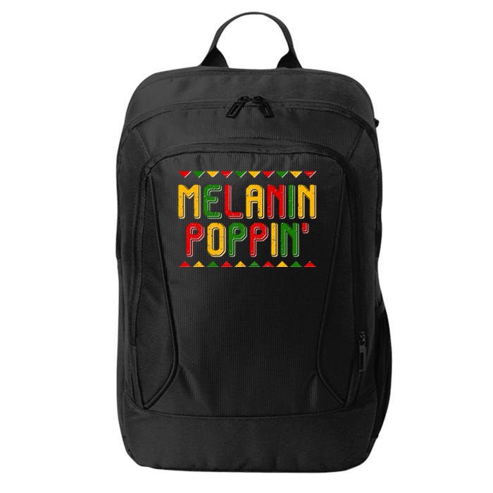 Melanin Poppin' Traditional Colors City Backpack