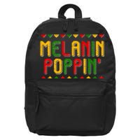 Melanin Poppin' Traditional Colors 16 in Basic Backpack