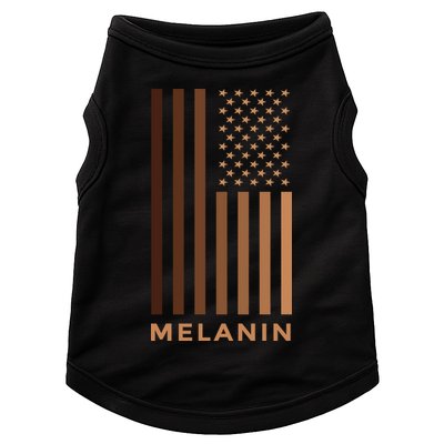 Melanin USA Flag Doggie Tank