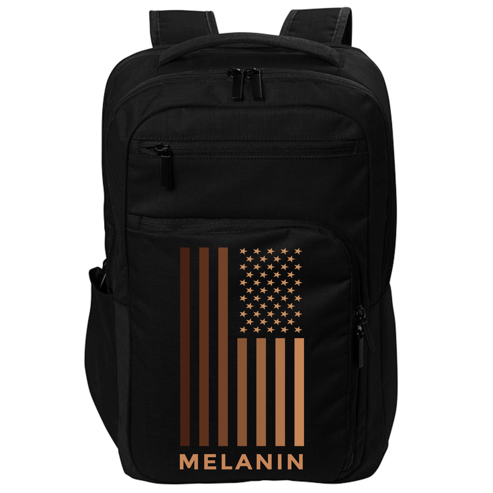 Melanin USA Flag Impact Tech Backpack