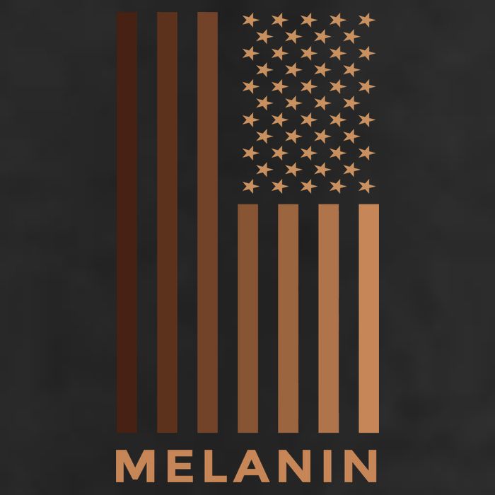 Melanin USA Flag Adult Drive Performance Visor
