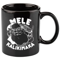 Mele Kalikimaka Santa Claus 11oz C Handle Ceramic Mug