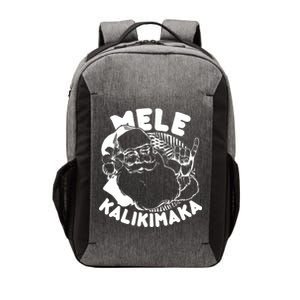 Mele Kalikimaka Santa Claus Vector Backpack