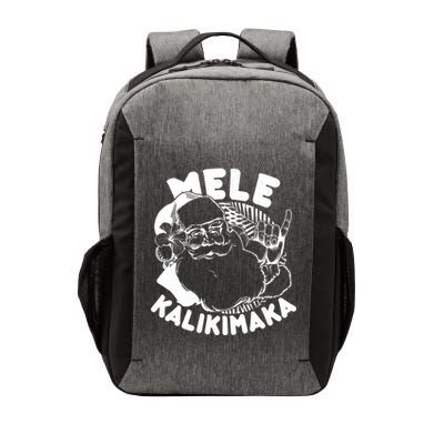 Mele Kalikimaka Santa Claus Vector Backpack