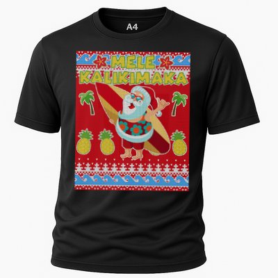 Mele Kalikimaka Santa Ugly Christmas Performance Shirt