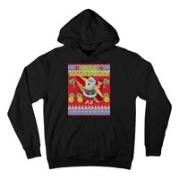 Mele Kalikimaka Santa Ugly Christmas Hoodie