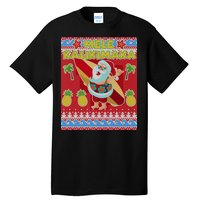 Mele Kalikimaka Santa Ugly Christmas Tall T-Shirt