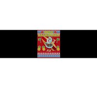 Mele Kalikimaka Santa Ugly Christmas Bumper Sticker