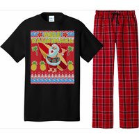 Mele Kalikimaka Santa Ugly Christmas Pajama Set