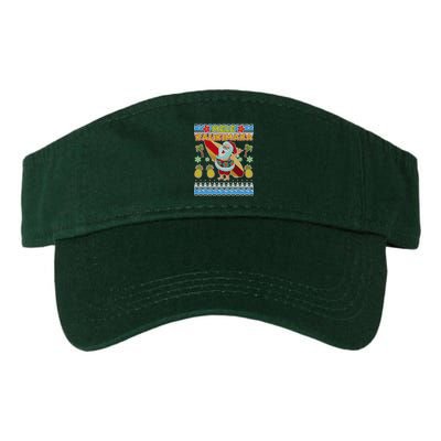 Mele Kalikimaka Santa Ugly Christmas Hawaiian Visor